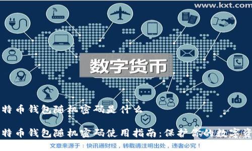 比特币钱包随机密码是什么

比特币钱包随机密码使用指南：保护你的数字资产