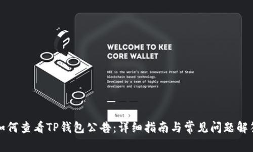 如何查看TP钱包公告：详细指南与常见问题解答